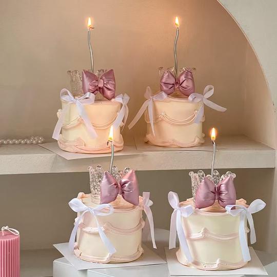 3.8 Women’s Day Crystal Crown Cake Decoration Ornaments