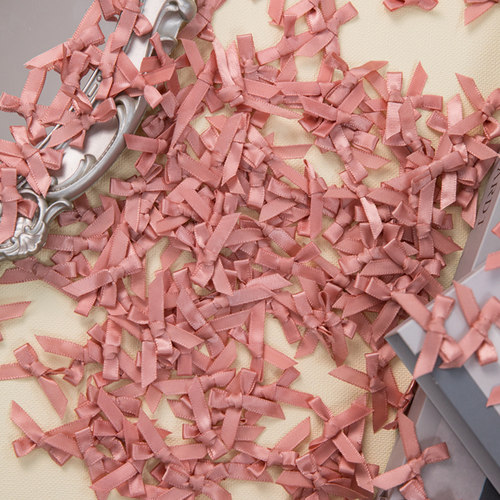 网红ins芭蕾风蛋糕装饰迷你成品蝴蝶结配件生日派对甜品装扮插件 - 图2