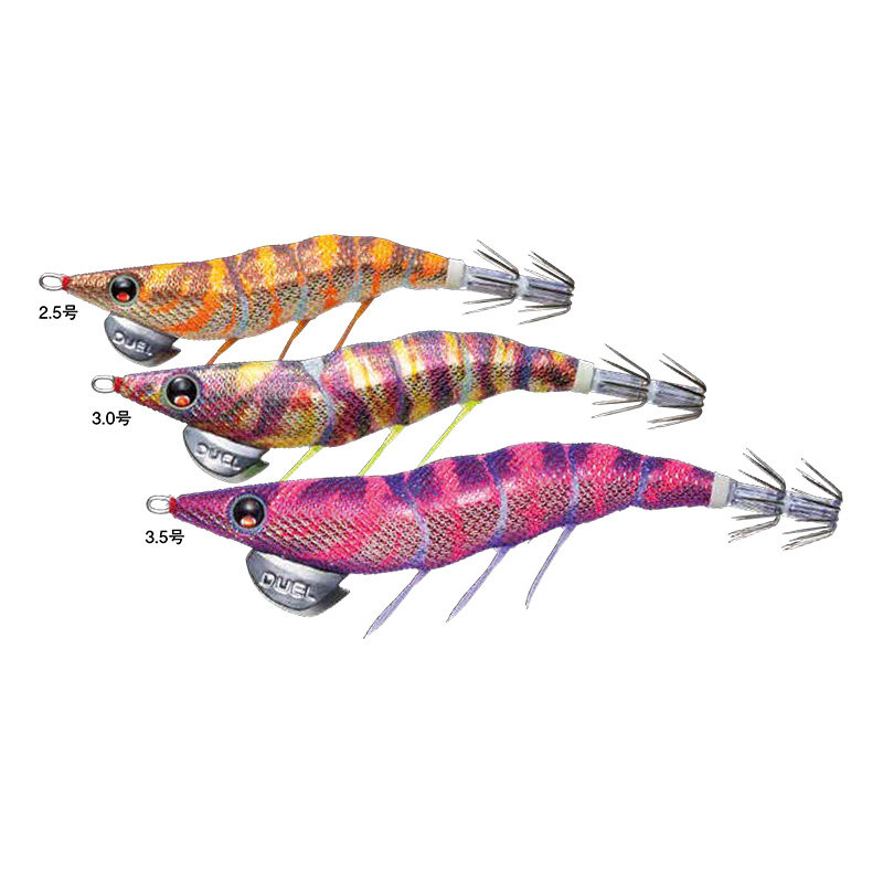 日本杜尔乐DUEL进口木虾软脚虾都路亚假饵夜光爆抽鱿鱼钩乌贼饵木,淘宝优惠券,粉丝福利购,淘宝优惠卷