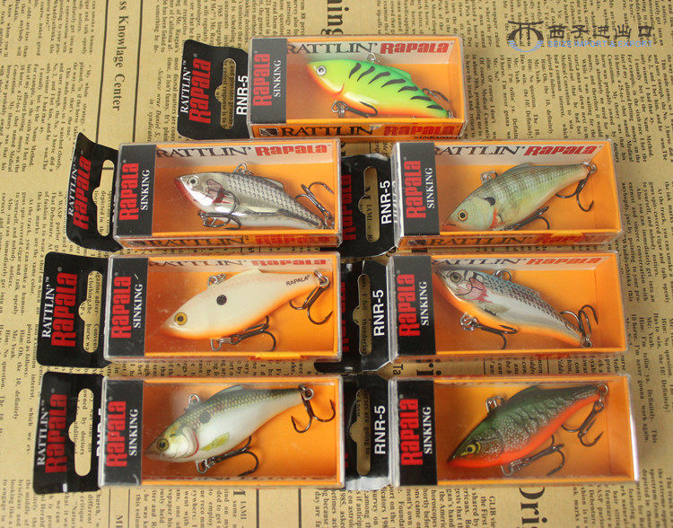 Rapala乐伯乐正品RNR05震荡波饵  路亚饵硬饵假饵拟饵鱼饵 全泳层,淘宝优惠券,粉丝福利购,淘宝优惠卷