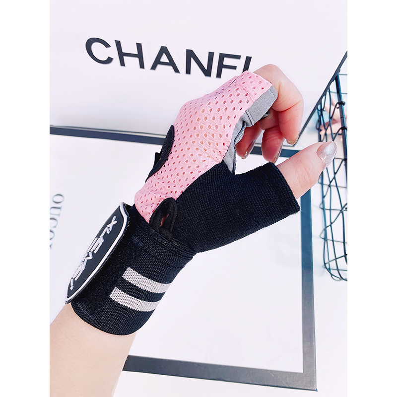 运动健身手套女防起茧半指男护手腕健身房瑜伽专业撸铁单杠锻炼夏,淘宝优惠券,粉丝福利购,淘宝优惠卷