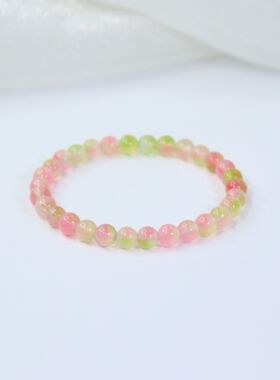 Charon春夏甜美西瓜色玉髓手串