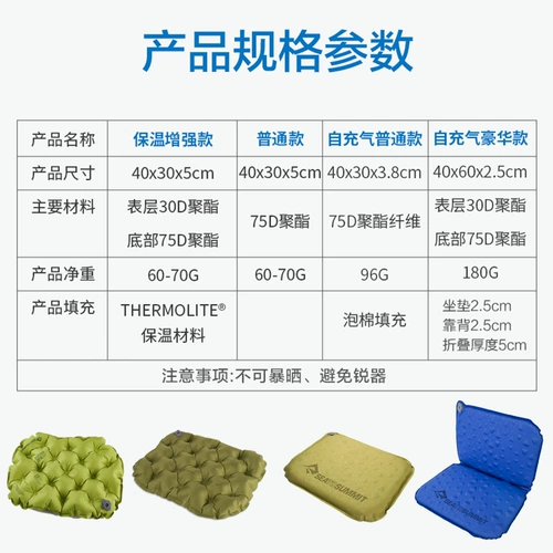 Sea to summit, портативная подушка, система хранения