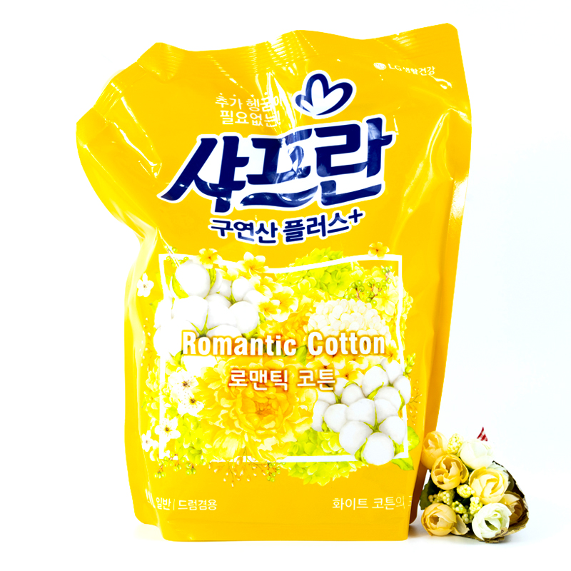韩国进口LG衣物柔顺剂 衣服护理液芳香防静电柔软剂 柔软衣物 - 图0