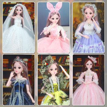60 cm ຂະຫນາດໃຫຍ່ພິເສດ Barra doll girl dress up set Princess Elsa ຂອງຂວັນວັນເກີດຂອງເດັກນ້ອຍ