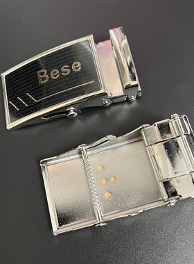 老式皮带铁合金滚轮自动扣腰带扣
