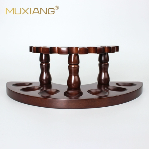 Система хранения из натурального дерева ручной работы, стенд, трубка, курительные принадлежности