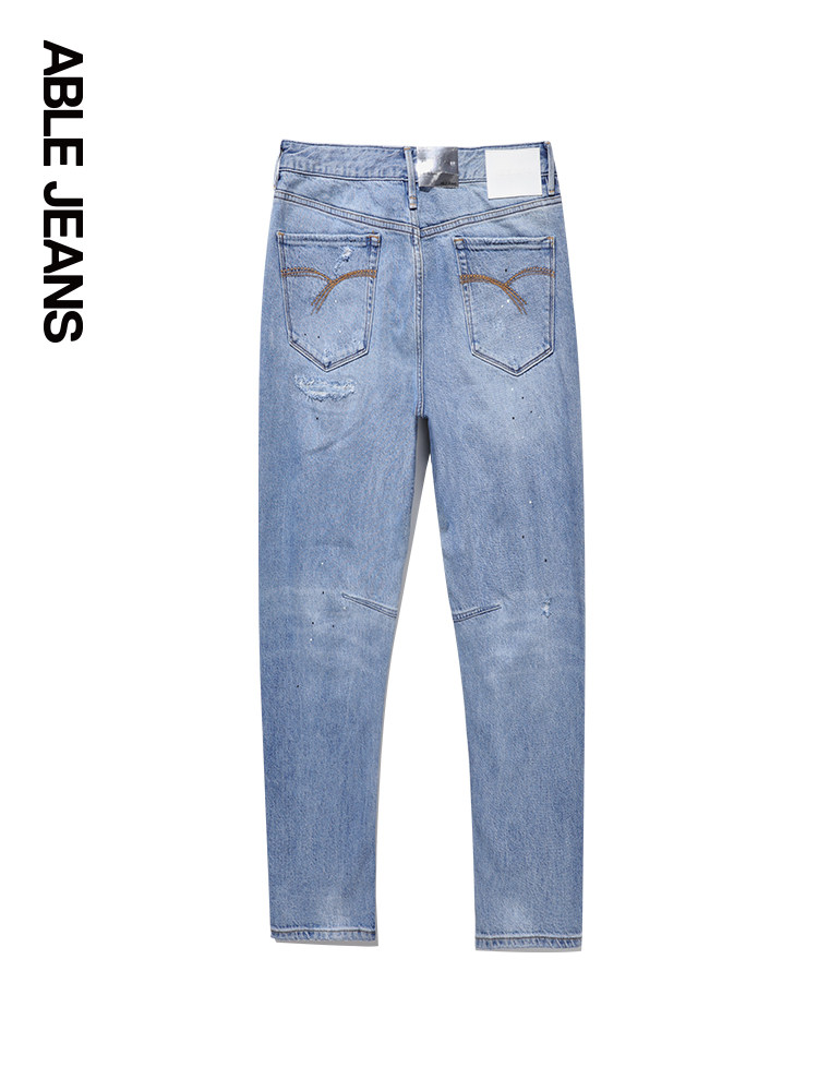 able jeans【立体锥形裤】春牛仔裤 ablejeans牛仔裤