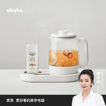 olayks Olek Christmas gift wellness pot Small office thermostatic multifunction Kettle Boiling Teapot