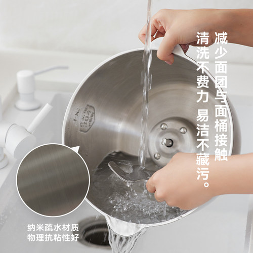 olayks立时和面机5L揉面全自动家用宝宝辅食搅面厨师发酵料理机 - 图3