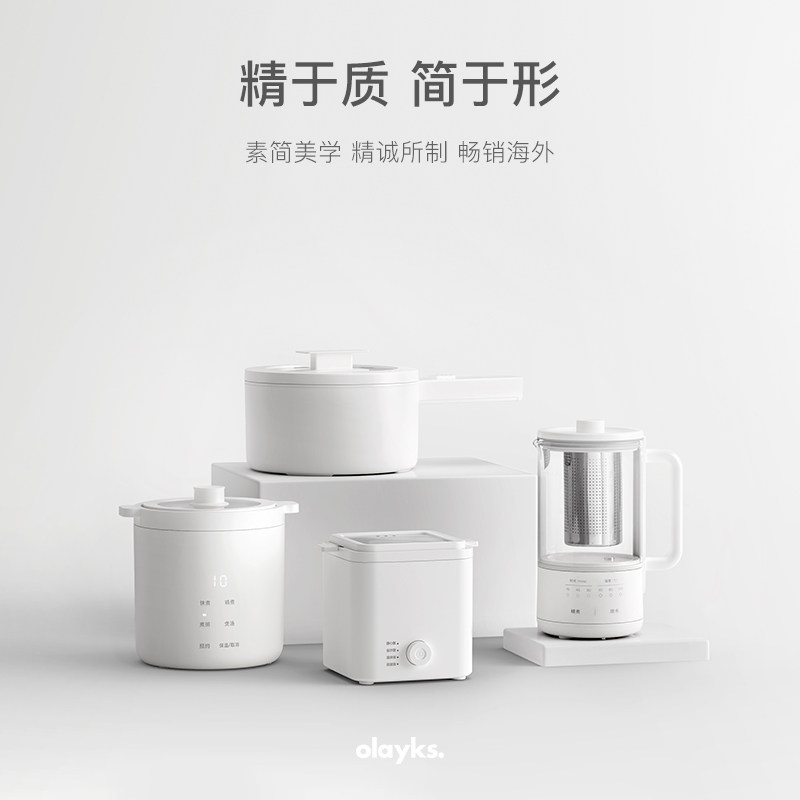 olayks家用多功能mini办公室养生壶 olayks养生壶/煎药壶