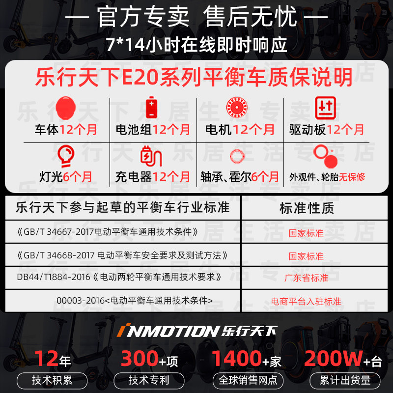 Lexingtianxia children and adults two-wheel balance car E20