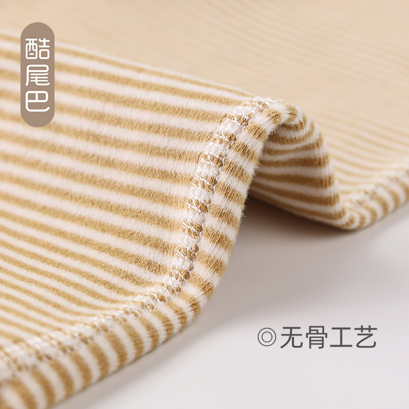 酷尾巴新生儿冬装加厚秋冬季衣服 酷尾巴壹百米连身衣/爬服/哈衣