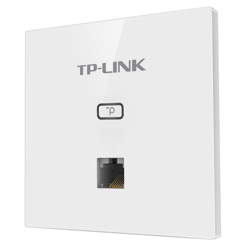 TP-LINK TL-XAP1802GI-PoE 薄款(方)易展版 AX1800双频千兆Wi-Fi6无线面板式AP入墙式PoE供电分布式wifi组网 - 图0