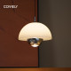 Wiring-free rechargeable bedside chandelier that can be raised and lowered