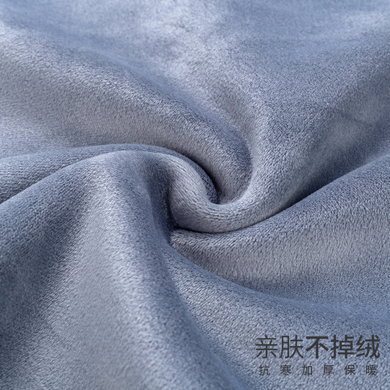 俞兆林假两件印花加绒加厚中年衬衫 桔都服饰衬衫