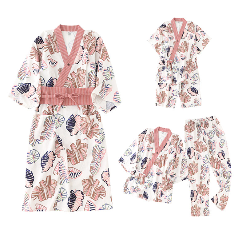 纯棉中式汉服情侣花卉复古睡裙睡袍 fanduo梵朵睡衣/家居服套装