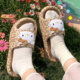 ເກີບແຕະ Lidani Hello Kitty ຄູ່ບ້ານຄູ່ 2026 ເກີບແຕະບ້ານນອກຂອງຜູ້ຍິງ 2026