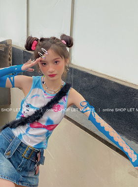 LETMESEE自制8色交叉绑带袖套