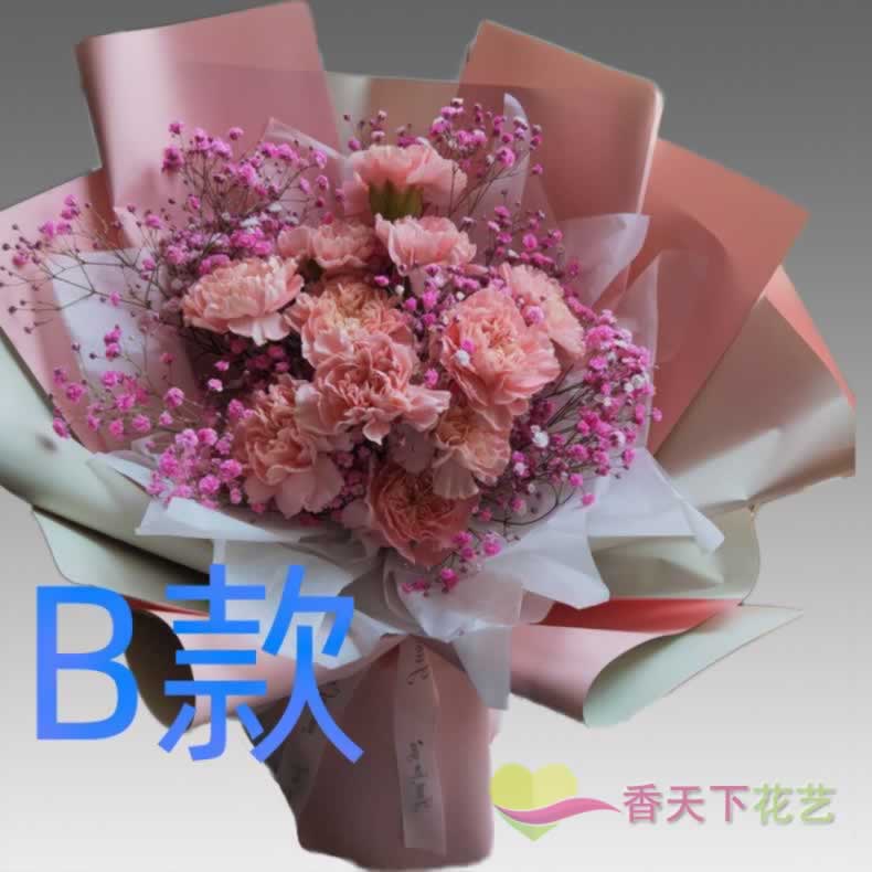 生日纪念康乃馨云南楚雄花店送花大姚县永仁县元谋县同城鲜花快递 - 图1