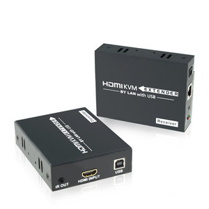 漫狐 KVM hdmi网线延长器网络传输器1网口带USB接KVM键盘/鼠标