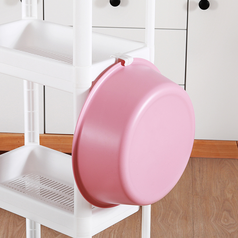 多功能浴室置物架落地塑料架子多层家用收纳架卫生间储物架置地式,淘宝优惠券,粉丝福利购,淘宝优惠卷