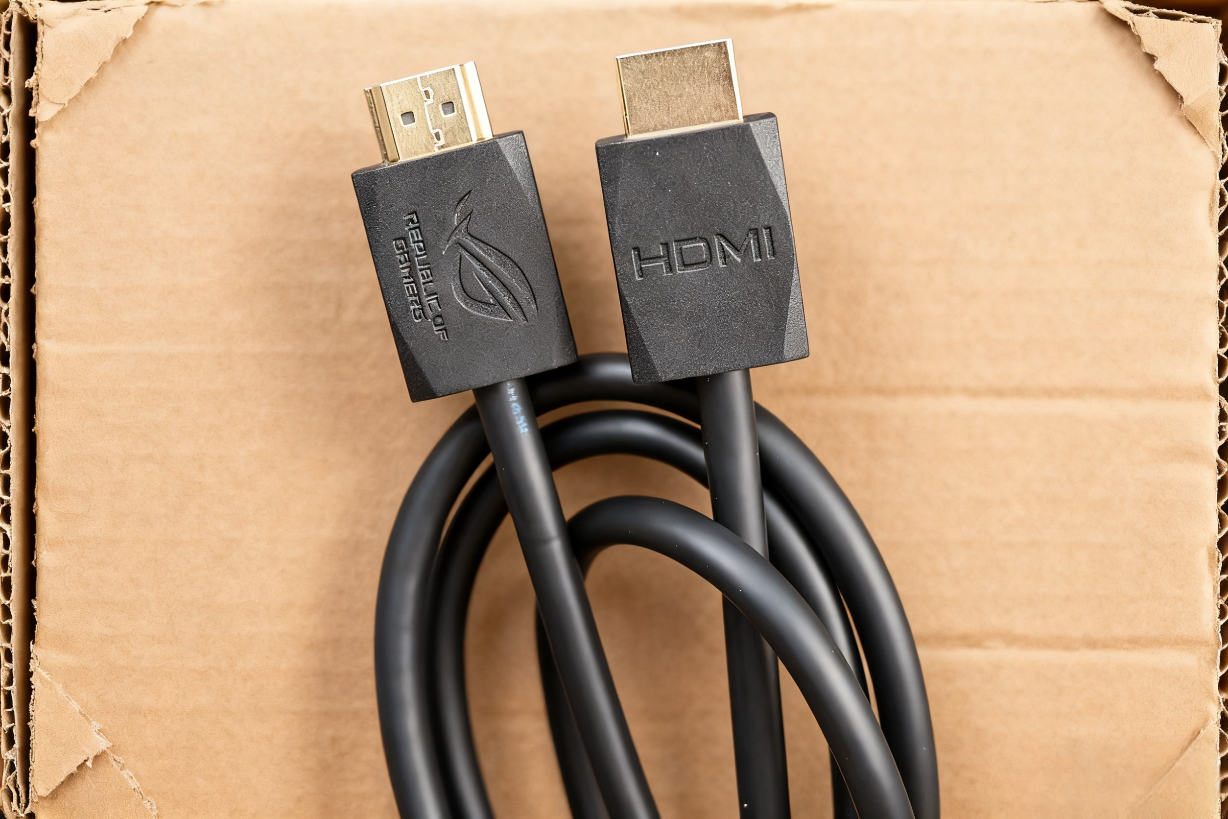 华硕ROG原装8Khdmi高清线笔记本显示器连接线投影仪2k4k机顶盒 - 图0