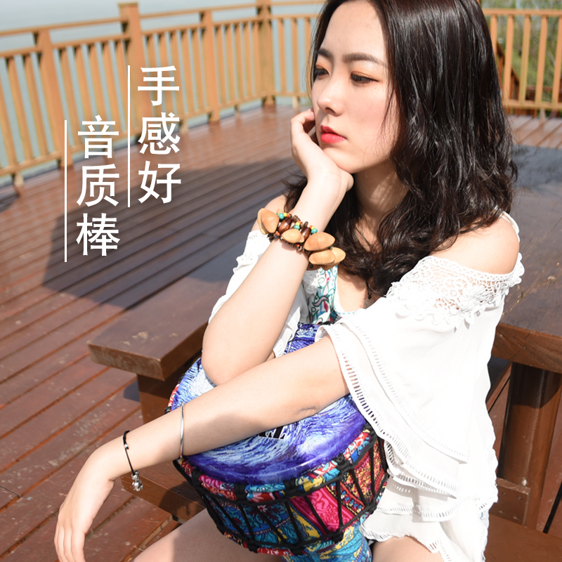都朗乐器专营店TMAX8.5寸非洲鼓儿童幼儿园入门初学者10寸成人丽江专业12寸手鼓2