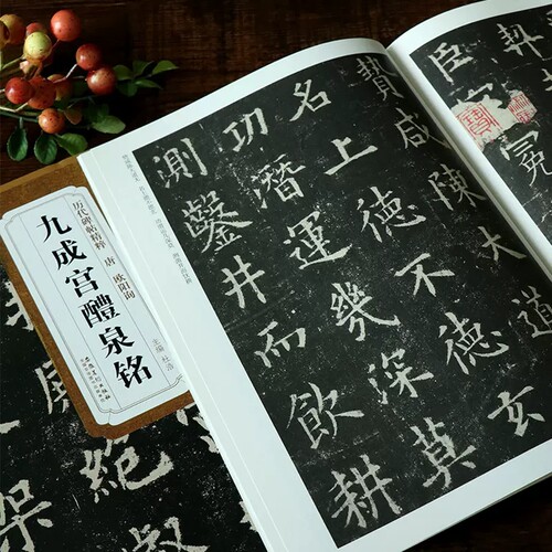 九成宫醴泉铭唐欧阳询历代碑帖精粹简体旁注一辑楷行草篆书毛笔欧阳询楷书欧体杜浩古碑帖描红临摹字帖 - 图2