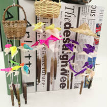 Spot Shells Wind Bells Home Decoration Creative Handiwork Ethnic Wind Room Small Colored Drawing Wind Bells Pendant