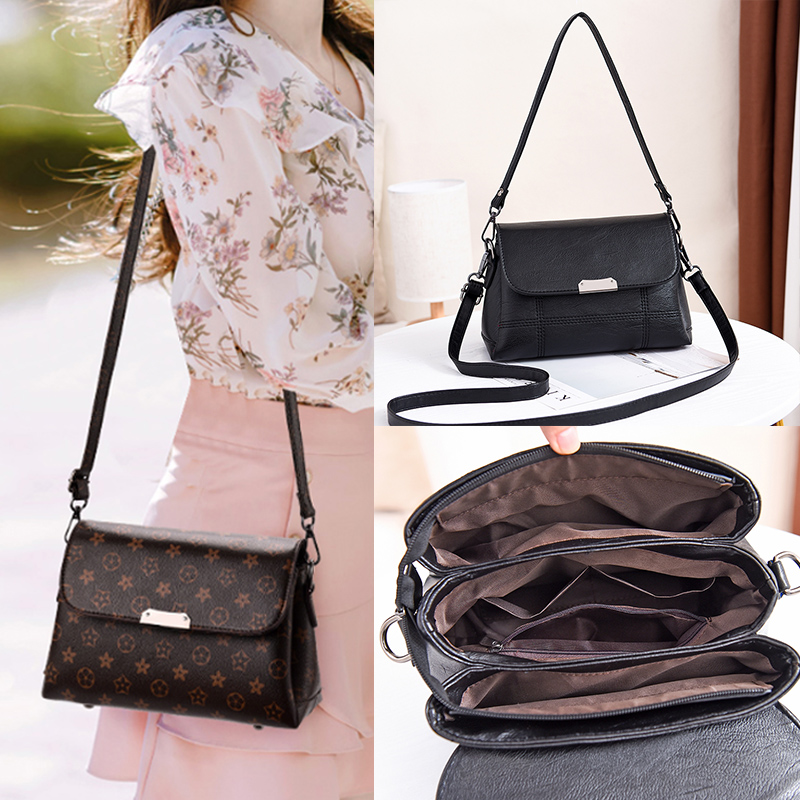 2020新款中年妈妈包女士婆婆单肩包 醉月仙子女士包袋