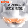Car-specific big pear lumbar support cloud headrest set