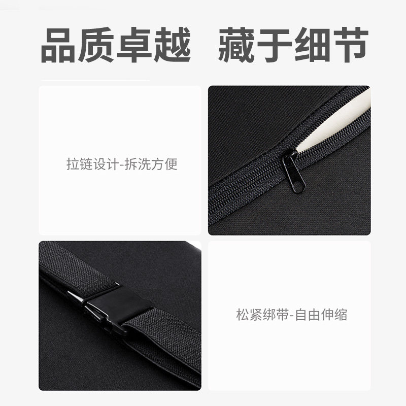 适用于极氪汽车头枕001009x车载车内用护颈枕zeekr车枕头座椅靠枕