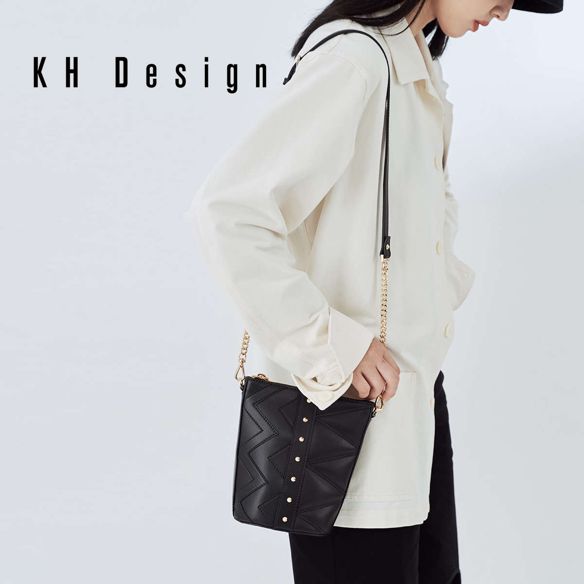 khdesign明治休闲2020新款斜挎包 khdesign女士包袋