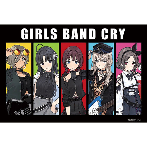 哭泣少女乐队的呐喊动漫海报 GIRLS BAND CRY宿舍二次元壁纸墙贴 - 图3