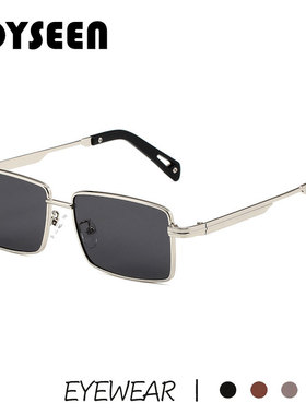 嘻哈说唱潮牌墨镜金属方形男