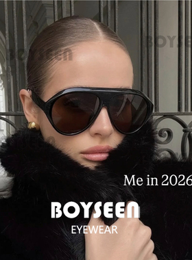 欧美风超A大框墨镜可配度数