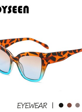 欧美猫眼女士渐变色墨镜UV400