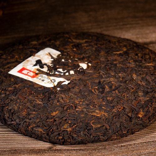 7周年庆典 感恩回馈 普洱茶熟茶饼茶357克 8年陈高黎贡山古树纯料 - 图1