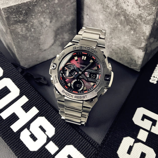 Мужские часы Casio Heart of Steel с Bluetooth и солнечной батареей