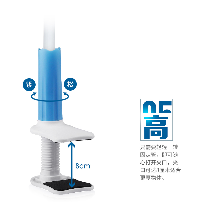 YAGALA手机支架床头懒人创意夹子多功能直播看电视神器托架放手机的架子宿舍床上用万能可调节手机支撑架 - 图2