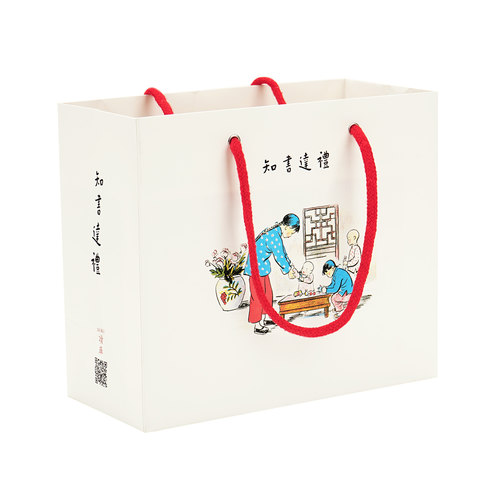 知书达礼礼袋 袋子  可装6本NB - 图0