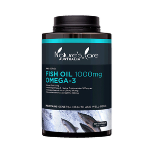 NC pro澳洲进口深海鱼油软胶囊200粒DHA/EPA益脑护心老年益脑