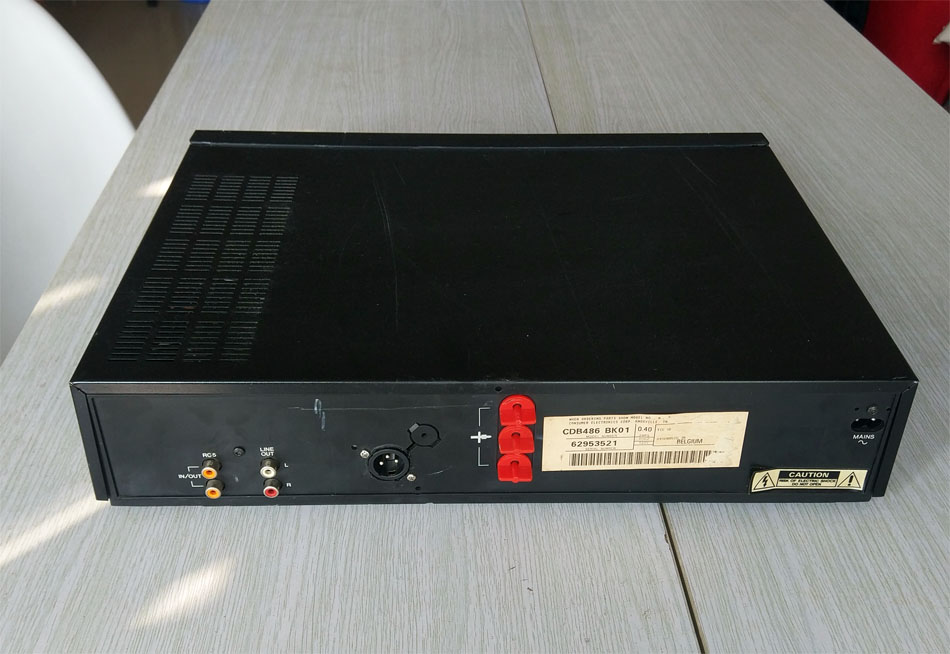 飞利浦子品牌MAGNAVOX CDB486 CD机同轴转盘CDM4摇臂光头美版120V-图3