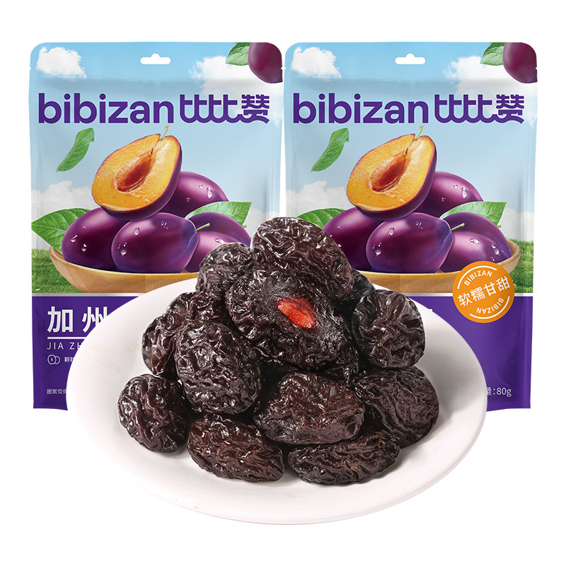 比比赞加州西梅解馋零食酸甜话梅