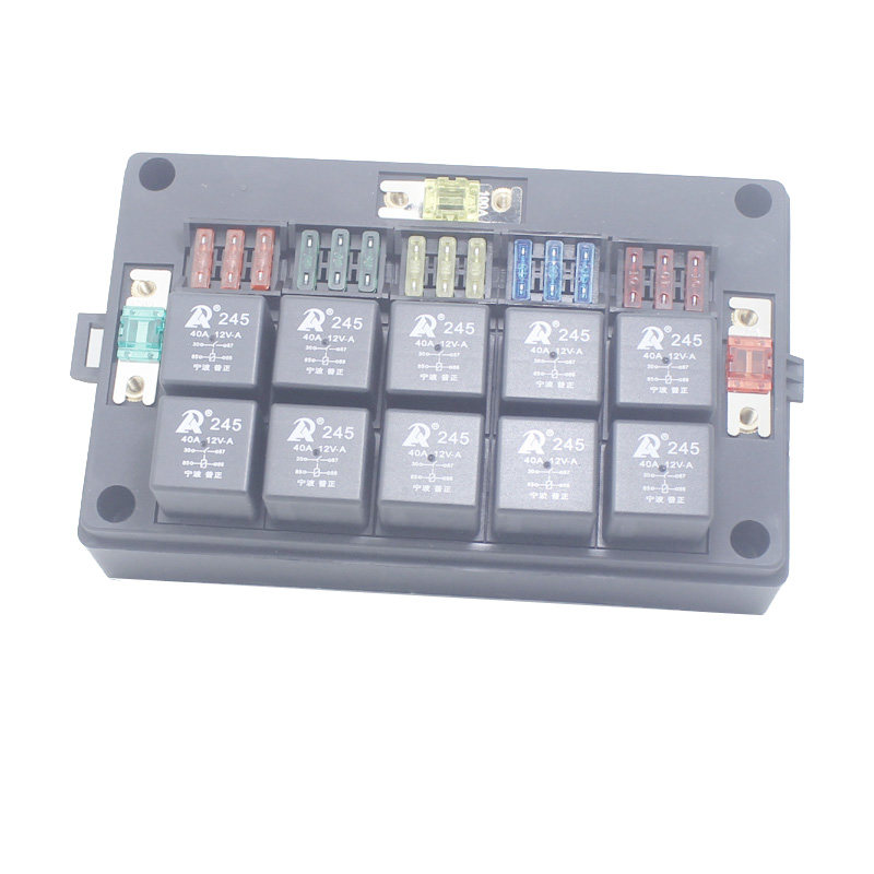 之尚房车多路汽车继电器保险丝片盒座组合总成配套12V24V控制中心,淘宝优惠券,粉丝福利购,淘宝优惠卷