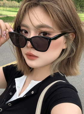2025新款韩版墨镜女款方圆脸防紫外线修颜防晒凹造型神器太阳镜潮
