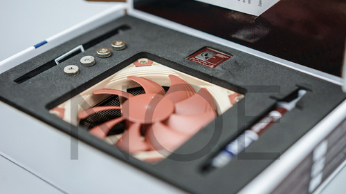 猫头鹰 Noctua NH-L9i L9a黑Chromax下压静音CPU散热器A4 ITX AM5 - 图2