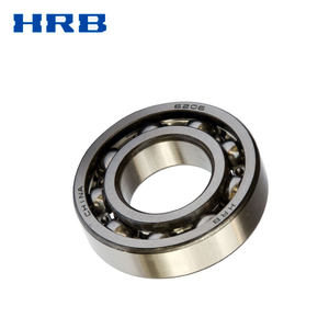 HRB 6206  206 哈尔滨单列向心深沟球轴承滚珠 内径30mm 外径62mm