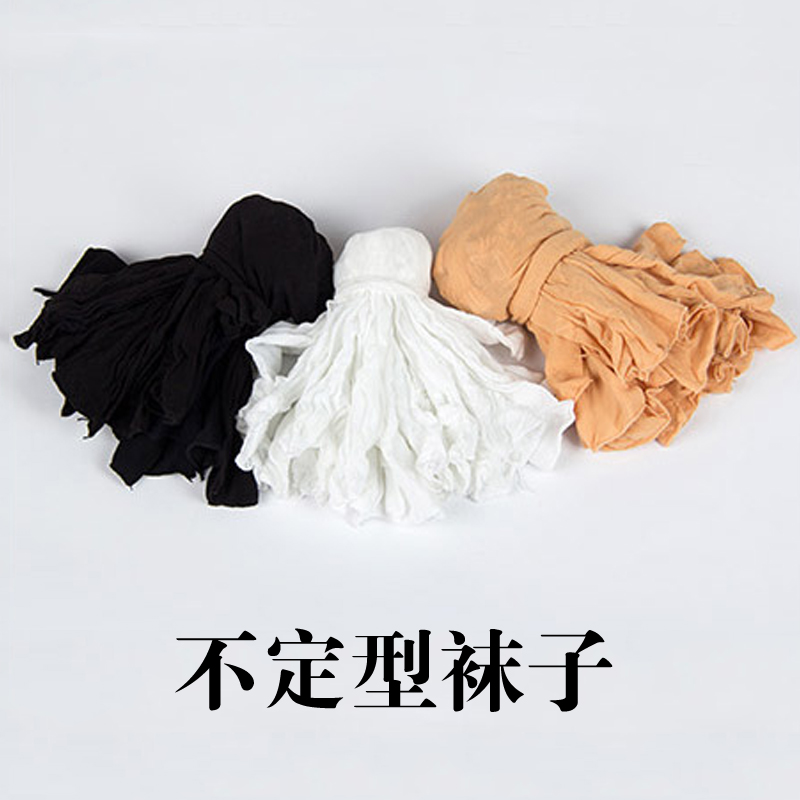 一次性丝袜子100双秋薄溜冰场白色男女旅行懒人袜子儿童乐园袜子-图0